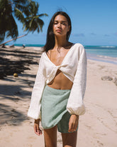 Linen Posadas Skirt |