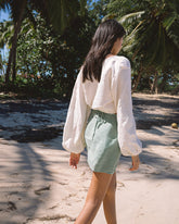 Linen Posadas Skirt - Women’s Clothing | 