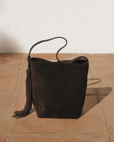 Suede Leather Charles Bucket |