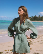 Linen Caracas Dress |