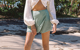 Linen Posadas Skirt - Women’s Skirts | 