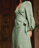 Linen Galapagos Dress |