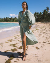 Linen Galapagos Dress |