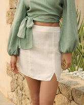 Linen Lima Skirt - Women’s Skirts | 