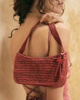 Borsa a Spalla in Rafia |