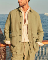 Woven Linen Sahara Linen Jacket |