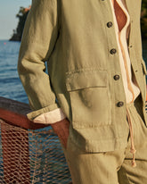 Woven Linen Sahara Linen Jacket |