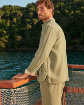 Woven Linen Sahara Linen Jacket |