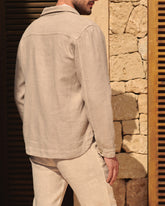 Woven Linen Sahara Linen Jacket |