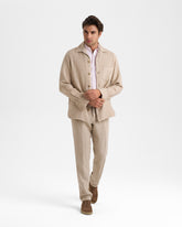 Woven Linen Montauk Overshirt |