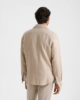 Woven Linen Montauk Overshirt |