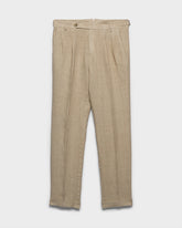 Woven Linen Sorrento Trousers |