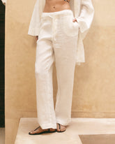 Pantaloni Belem in Lino |