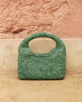 Raffia Halfmoon Bag |