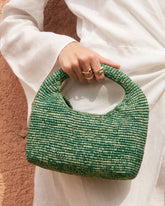 Raffia Halfmoon Bag |
