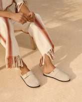 Suede Clog Mules |