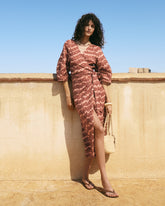 Abito Almeria in Lino Stampato |