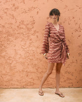 Abito Tarifa in Lino Stampato |