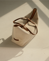 Borsa Tote Edward Canvas e Pelle |