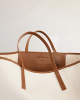 Borsa Tote Edward Canvas e Pelle |