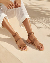 Mika Leather Sandals |