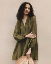 Linen Gauze Ibiza Dress |