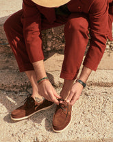 Scarpe da Barca Swan in Pelle Scamosciata |