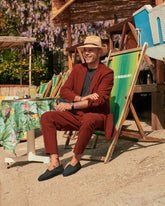 Brummel Lyocell Linen Blend Venetian Slippers |