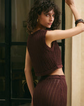 Top Stromboli In Cotone Crochet |