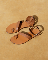 Chloe Chunky Gladiator Leather Sandals |