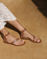 Chloe Chunky Gladiator Leather Sandals |