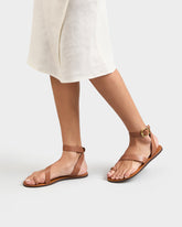 Chloe Chunky Gladiator Leather Sandals |