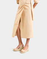 Suede Slingback Wedge Espadrilles |