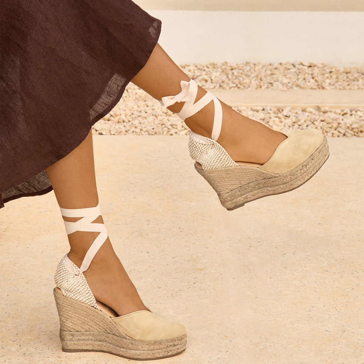 Wedge Sandals Carina Espadrilles Buy Castañer Brown Carina