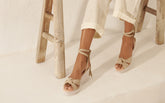 Soft Suede Wedge Espadrilles<br />With Knot - New Arrivals Women | 
