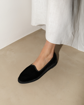 Demi Silk Velvet Venetian Slippers |