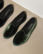 Demi Silk Velvet Venetian Shoes - Alex Rivière Studio x Manebí | 
