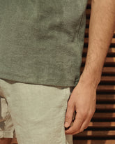 T-Shirt Emilio in Cotone Organico Effetto Spugna |