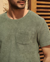 T-Shirt Emilio in Cotone Organico Effetto Spugna |