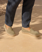 Suede Espadrilles |