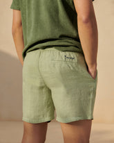 Pantaloni Corti Malibu in Lino |