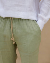 Washed Linen Venice Trousers |
