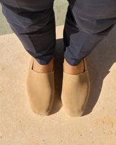 Suede Squared Toe Espadrilles |