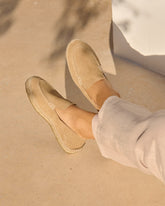 Suede Traveler Loafers Espadrilles |
