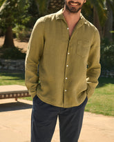 Linen Panama Shirt - Men's NEW CLOTHING | 