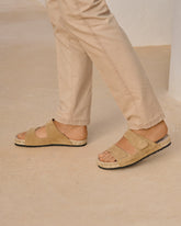 Suede Nordic Sandals |