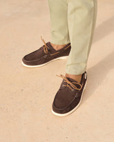 Suede Boat-Shoes |