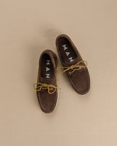 Suede Boat-Shoes |