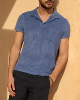 Organic Terry Cotton<br />Olive Polo Shirt - Men’s New Arrivals | 