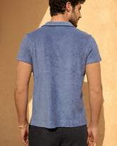 Polo Olive in Cotone Organico Effetto Spugna |